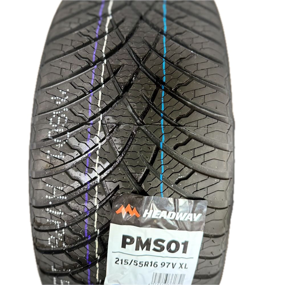 215/55R16 All-Weather Tires In Vancouver | 3PMSF Snowflake | M+S | Headway PMS01 | Affordable, EV Ready