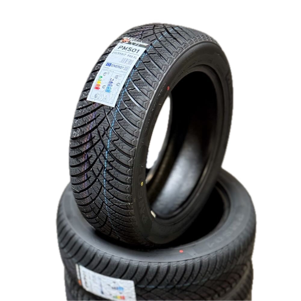 215/55R17 All-Weather Tires In Vancouver | 3PMSF Snowflake | M+S | Headway PMS01 | Affordable, EV Ready