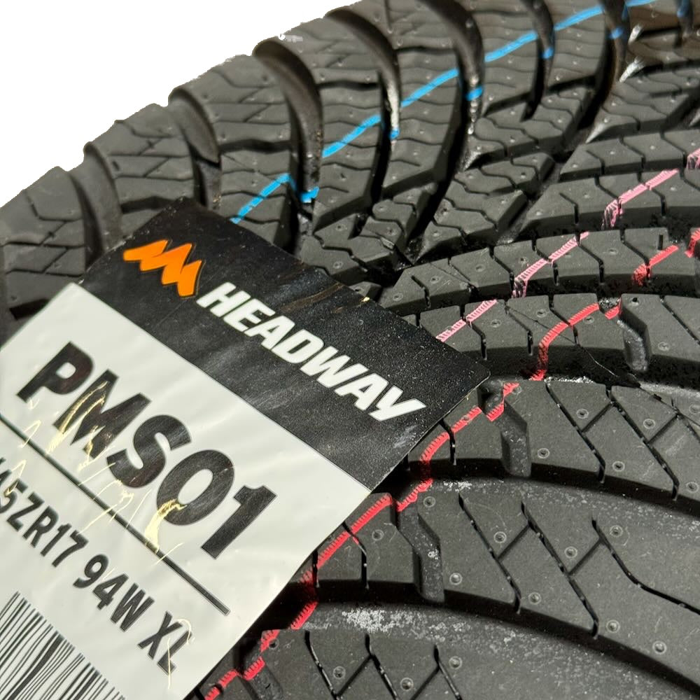 225/45ZR17 All-Weather Tires In Vancouver | 3PMSF Snowflake | M+S | Headway PMS01 | Affordable, EV Ready