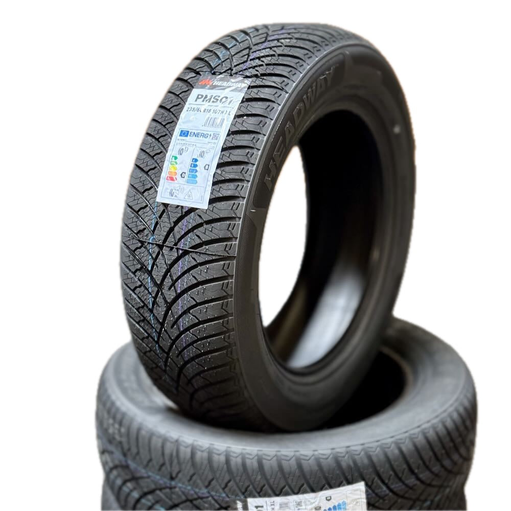 235/60R18 All-Weather Tires In Vancouver | 3PMSF Snowflake  | M+S |Headway PMS01  | Affordable, EV Ready