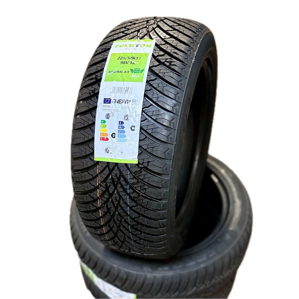 225/50R17 All-Weather Tires In Vancouver | 3PMSF Snowflake | M+S | Everton Contral A/S | Affordable, EV Ready